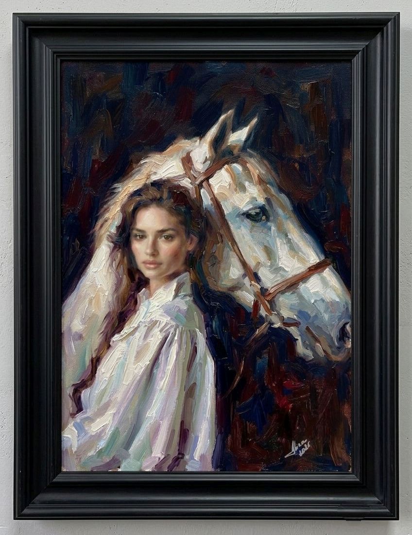 ArteDiAlina.com painting: A Whiter Shade of Pale